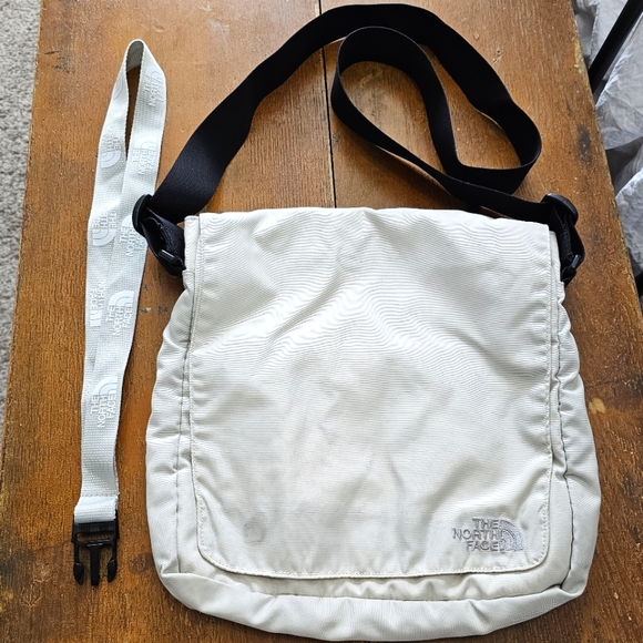 The North Face Cream Crossbody Bag - Picture 1 of 12